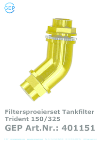 GEP Regenwasserfilter Trident 150 mit Anschluß DN 10